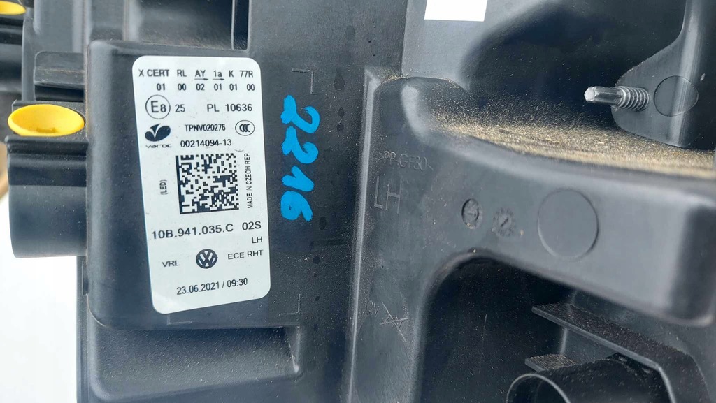 фото №12, Vw id3 id.3 лампа ліва перед передня iq light full led 2216