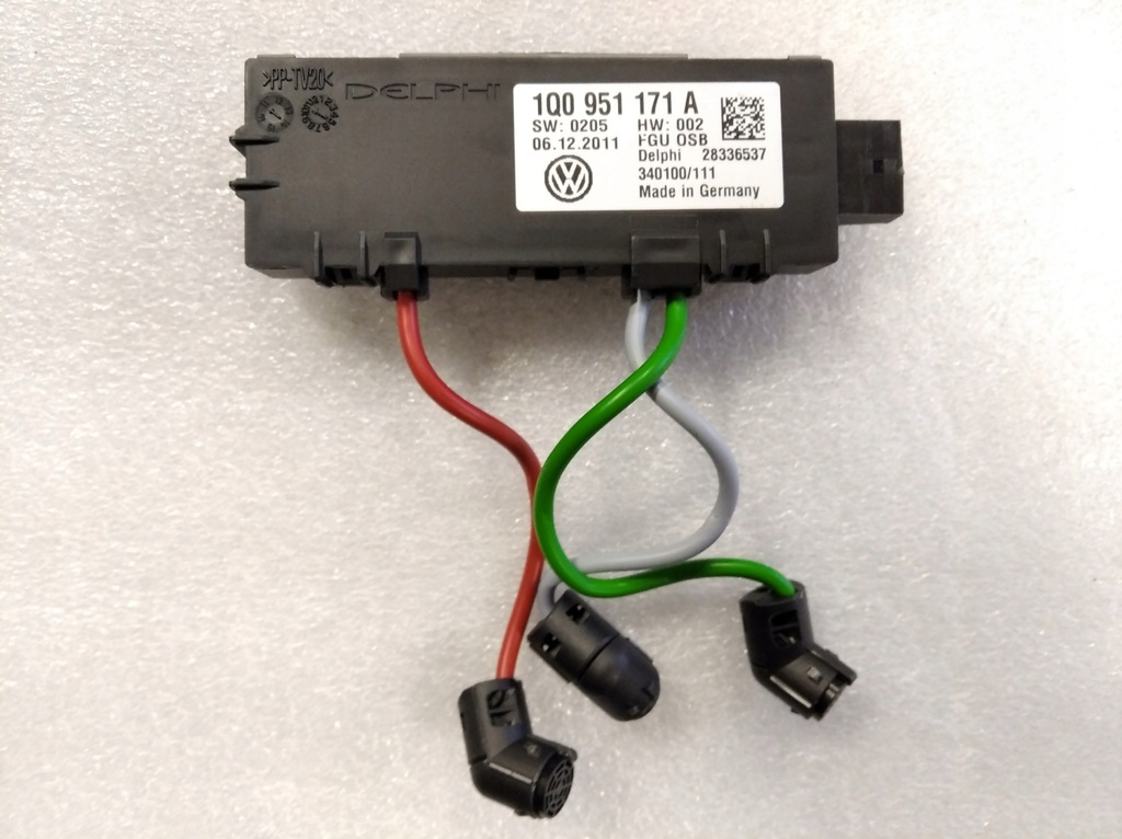 фото №2, 1q0951171a датчик датчик руху alarm vw eos golf