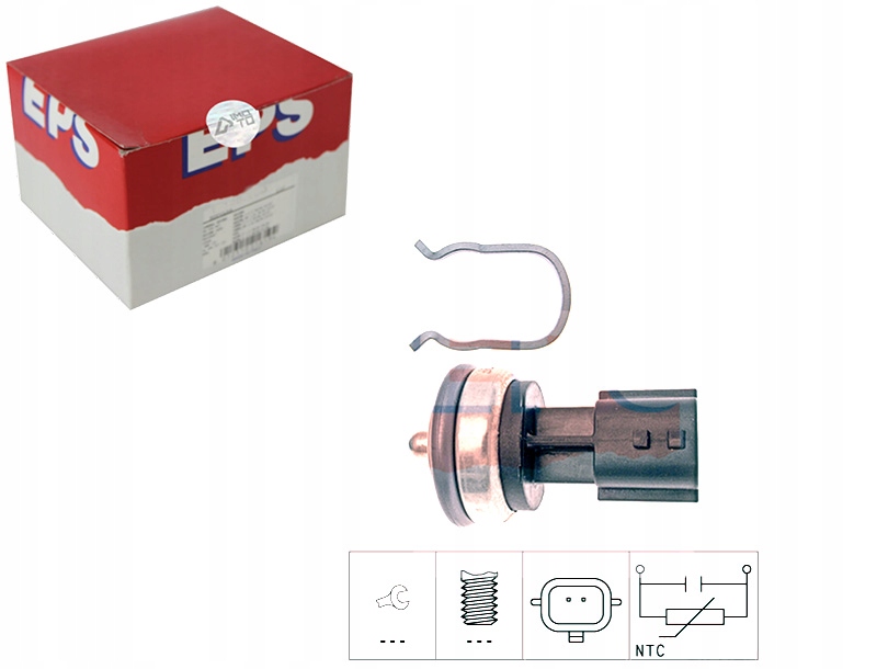 фото №1, Eps 1.830.337 датчик, температура жидкость охлаждающий