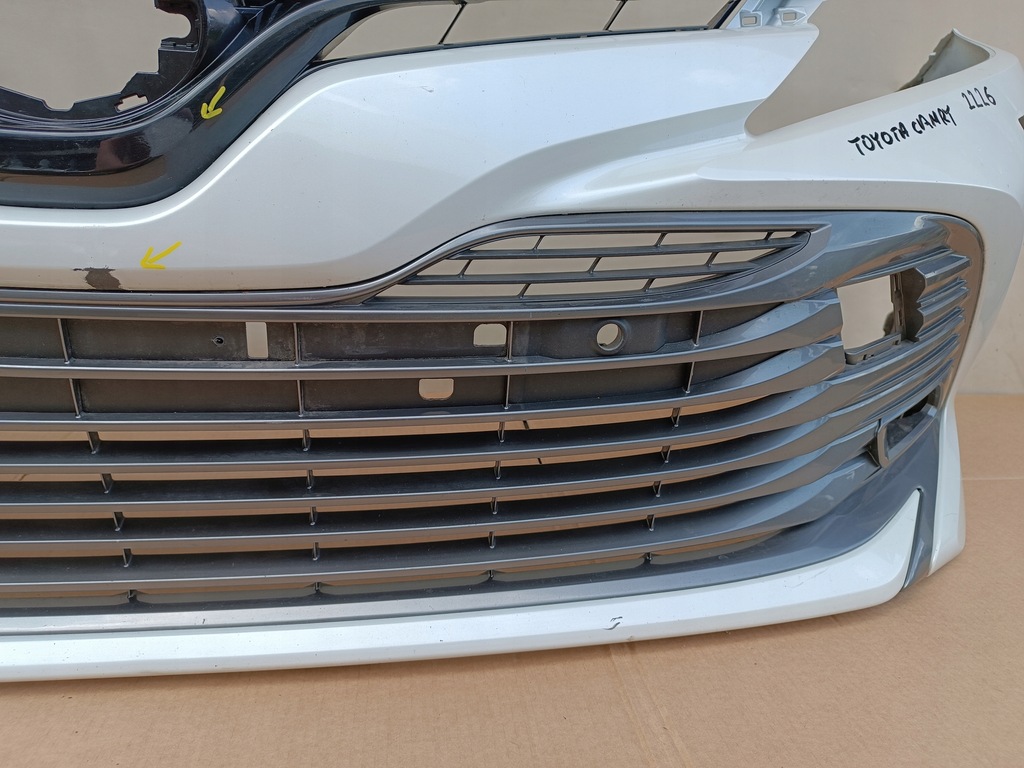 фото №9, Toyota camry 8 viii 2017-2021 бампер передній 4xpdc омивачі