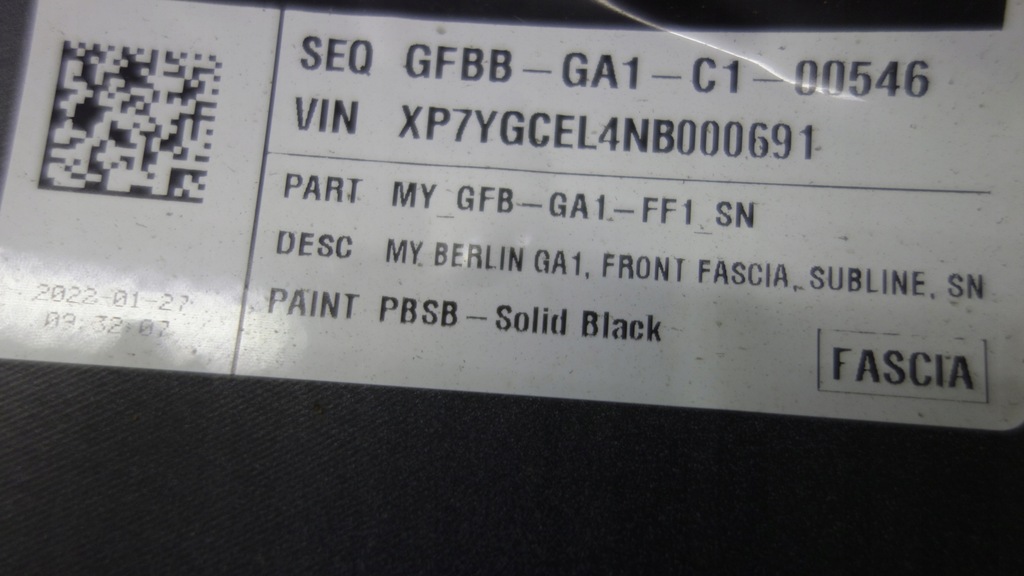 фото №11, Бампер передній tesla model y 20-22r 1493745-00-a