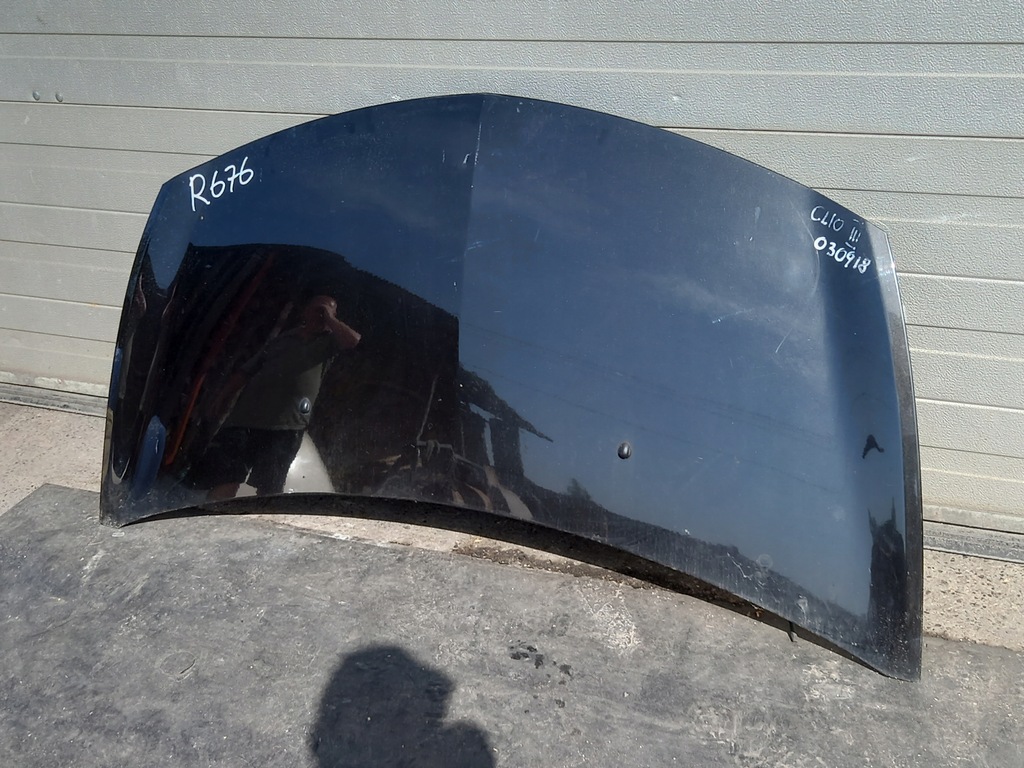 фото №3, Renault clio iii капот передня nr lak r676