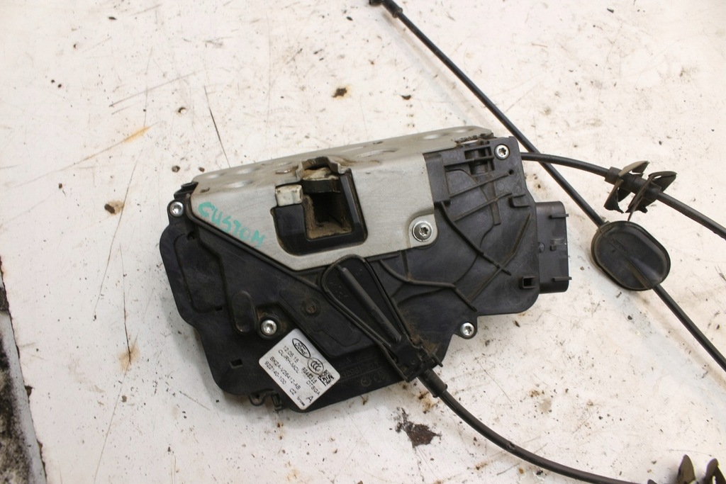 фото №6, Замок дверь раздвижных правых тросы bk2a-v26412-ab ford transit custom