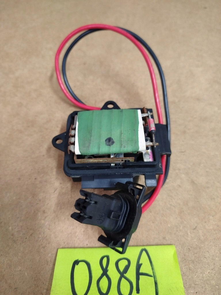 фото №1, Резистор вентилятор резистор з'єднувач штекер renault scenic i