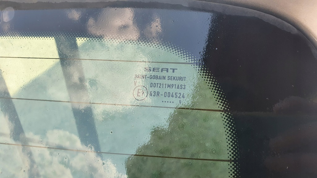 фото №6, Seat altea крышка багажника багажника стекло