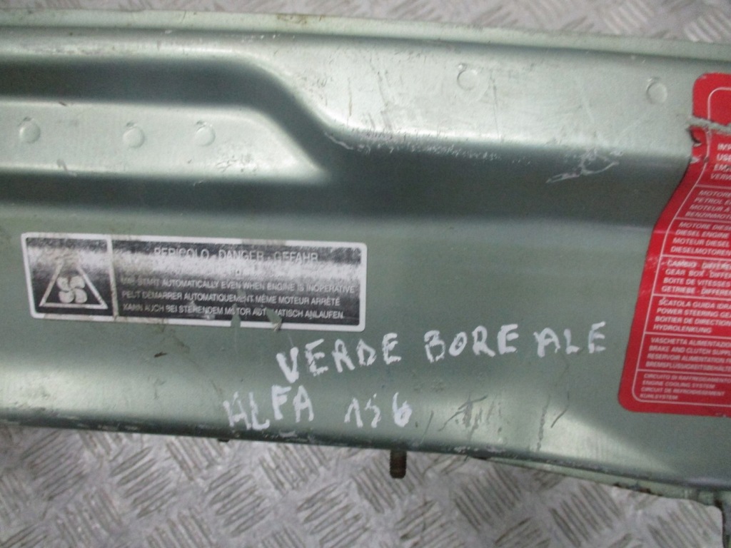 фото №2, Pas усилитель верхний alfa romeo 156