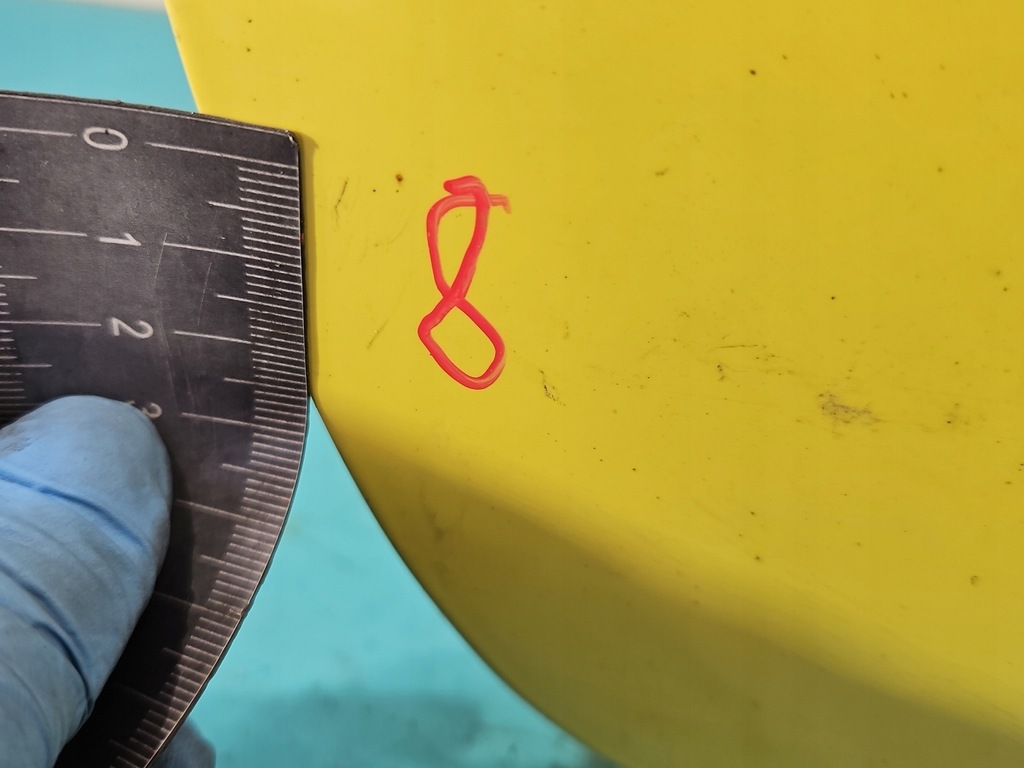 фото №11, Дверь перед правое peugeot 107 3d жёлтый kbl