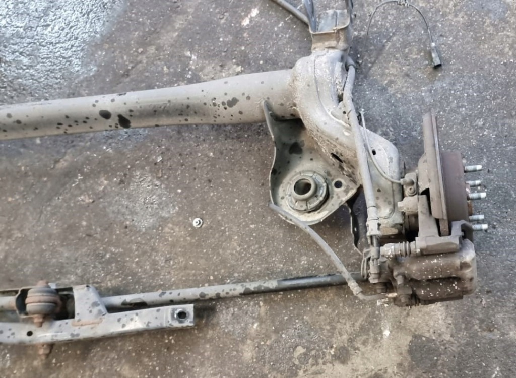 фото №3, Opel astra k os задняя задняя балка с тяга