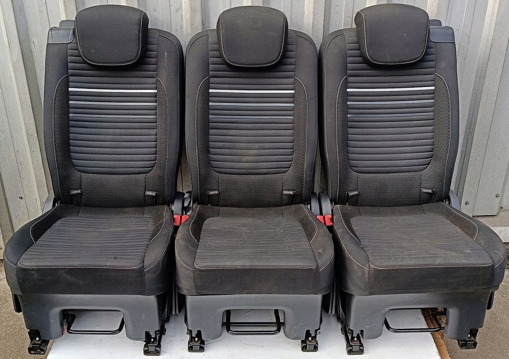 фото №1, Vw sharan ii 7n 15 r сиденье левый задняя ii ряд isofix