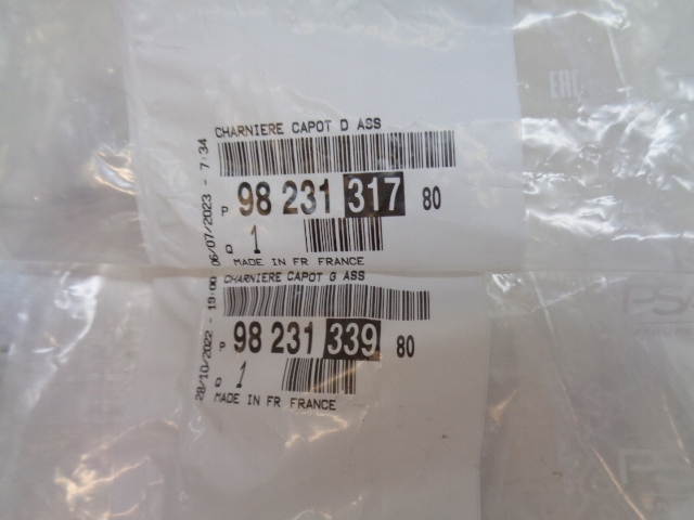 фото №14, Traveller scudo spacetourer vivaro левый правый петля капот новый комплект