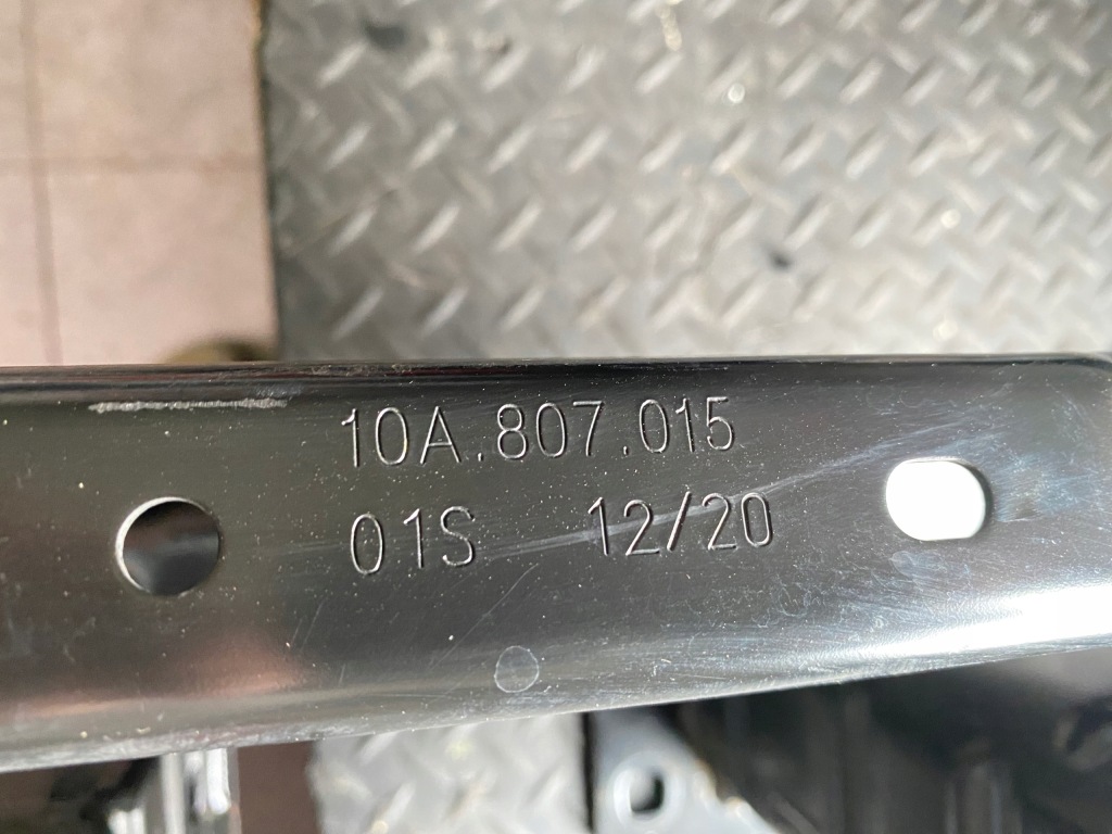 фото №10, Підсилювач балка бампера передня перед vw id3 id.3 10a