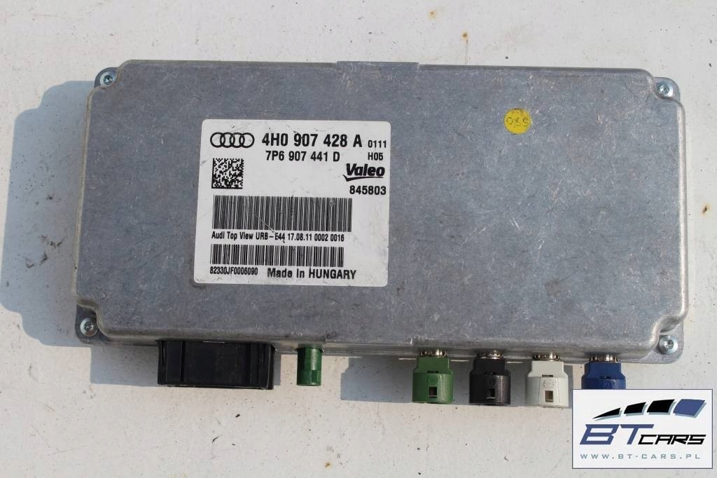 Audi a8 набір камери дзеркало модуль блок керування камера 4h0907428a 360 з дзеркало Зі Шроту