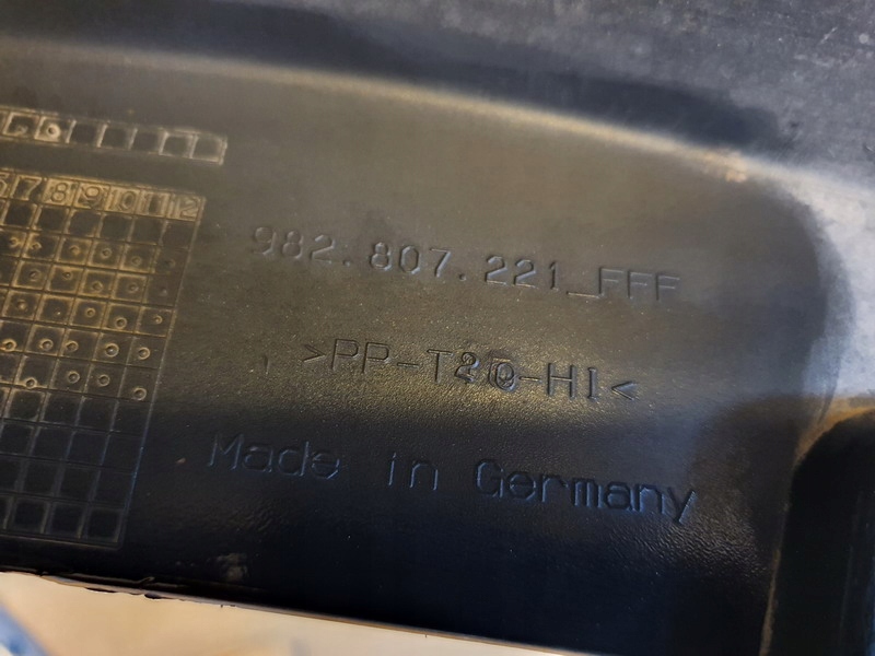 фото №9, Porsche boxster cayman 982807221fff бампер перед