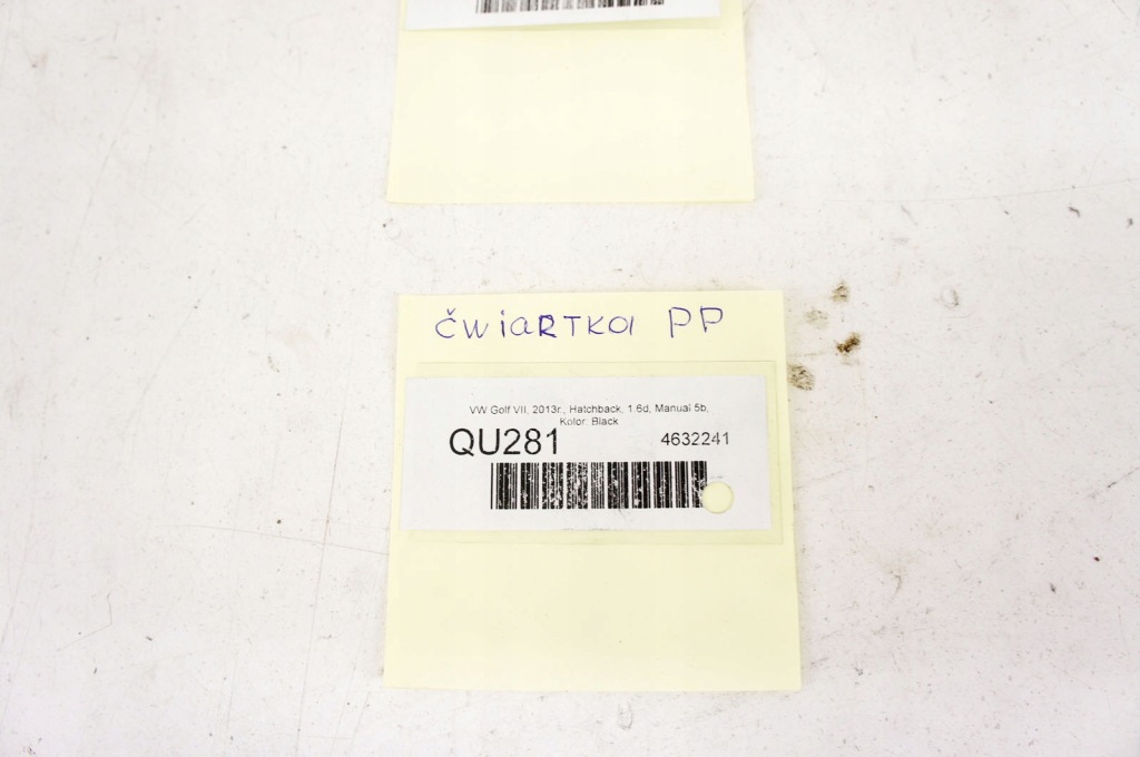 фото №7, Qu281 vw golf vii чверть крила правий перед