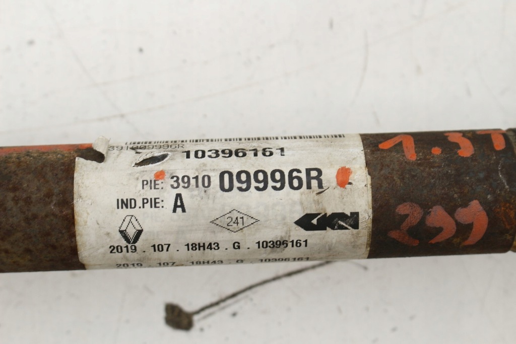 фото №8, Привідний вал права renault megane iv 1.3 tce 391009996r