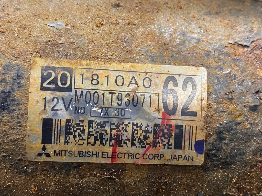 фото №6, Mitsubishi lancer x 2000cm3 2008 стартери повний sedan 201810a062