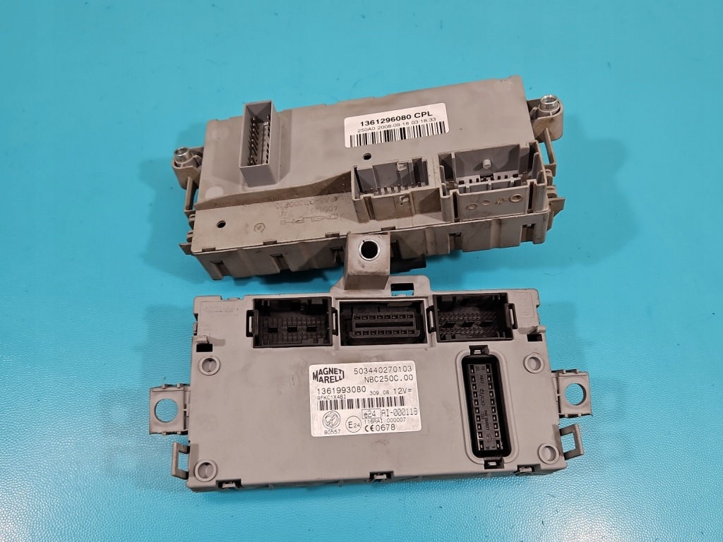 фото №13, Бортовой компьютер блок управления двигателя набор peugeot boxer ii 06-14 2.2 hdi