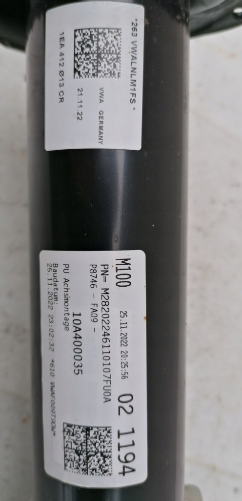 фото №9, Vw id.3 id3 поворотный кулак + амортизатор левый перед 22r.