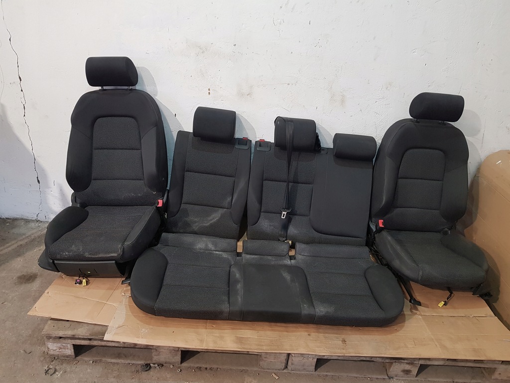 фото №1, Сидіння заднє сидіння комплект audi a3 8p sportback 5d