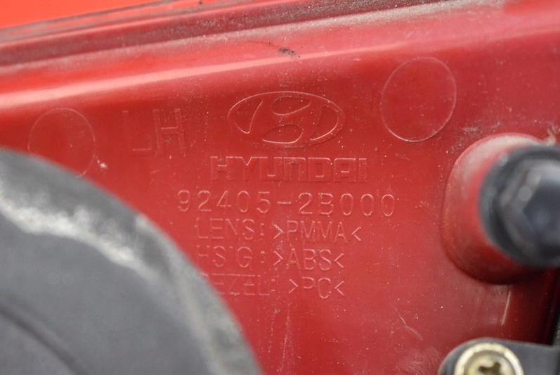 фото №8, Лампа ліва задня задня 92405-2b000 hyundai santa fe 2 ii 06-10