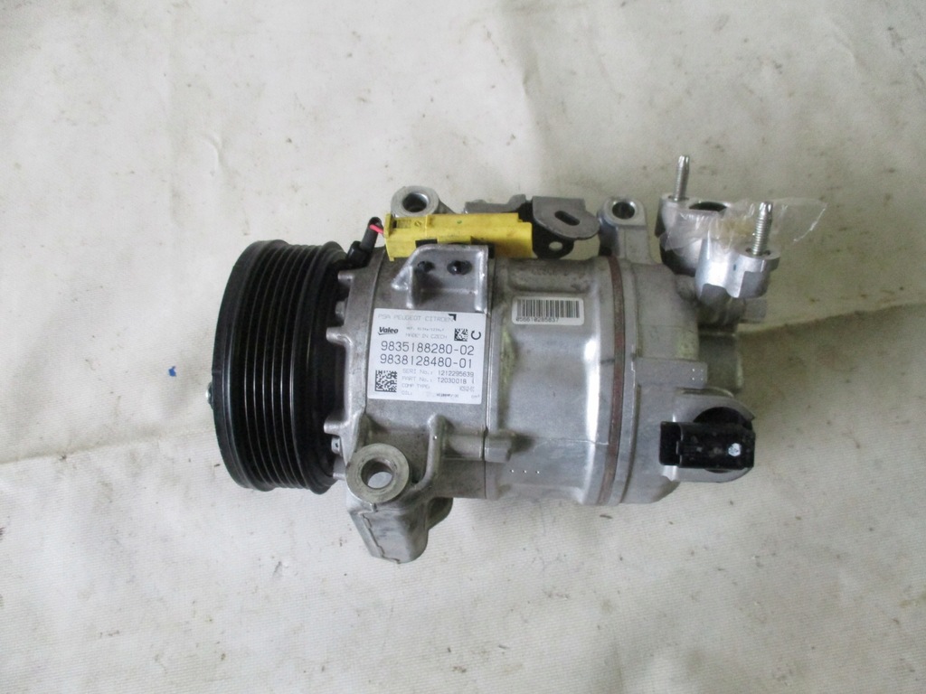 фото №8, Компресор кондиціонера opel grandland x, peugeot 3008 двигун 1,2 thp