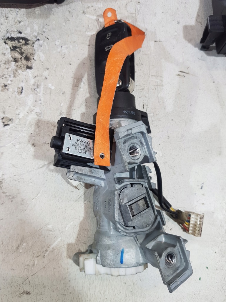 фото №10, Набір стартовий бортовий комп'ютер 03l907309ae vw tiguan 5n 2.0 tdi 12r eu cff