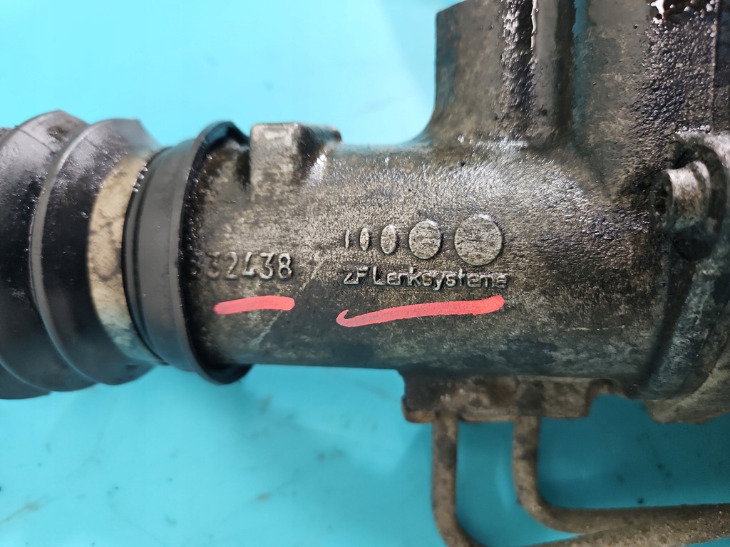 фото №12, Трансмісія кермова рейка рульова vw transporter t5 7853974413