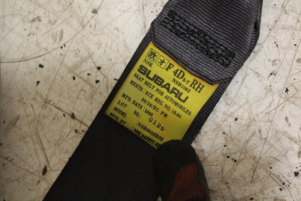 фото №6, Pas безопасности правый subaru forester i sf