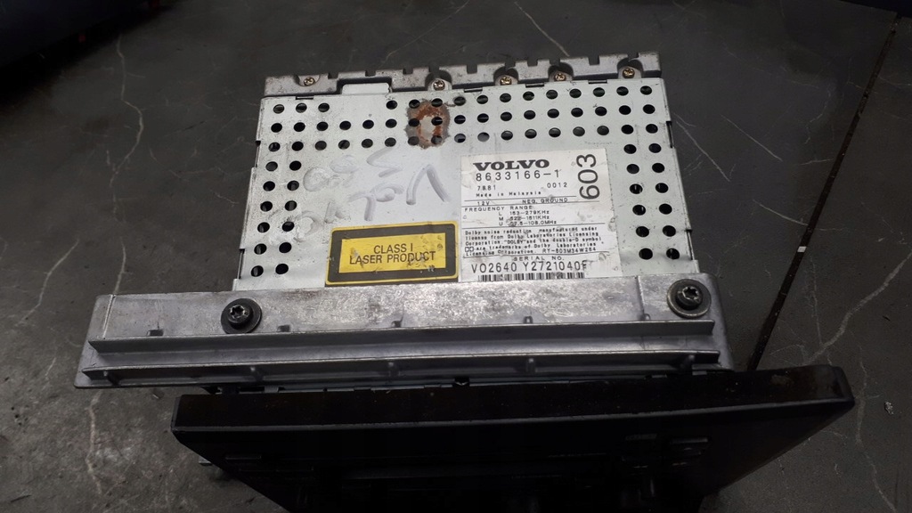 фото №2, 8633166 volvo s60 i v70 ii радио