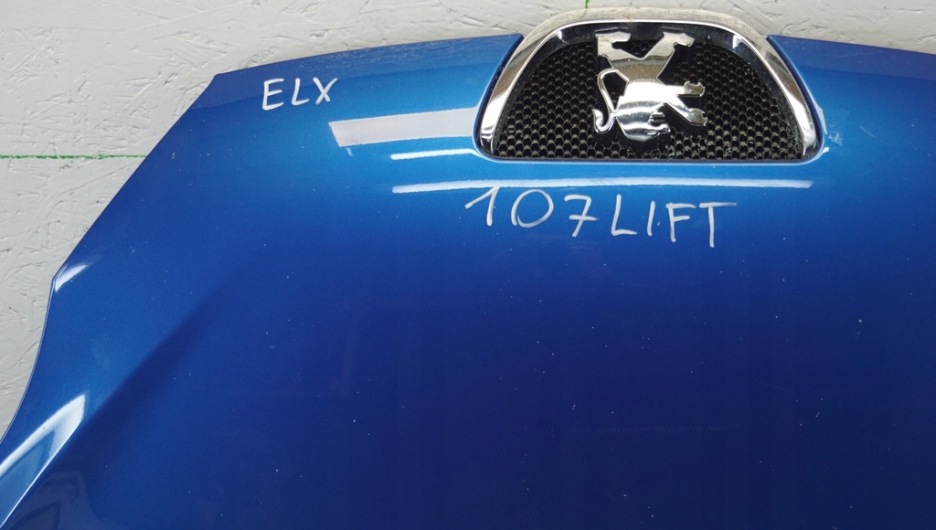 фото №6, Капот крышка двигателя peugeot 107 lift elx