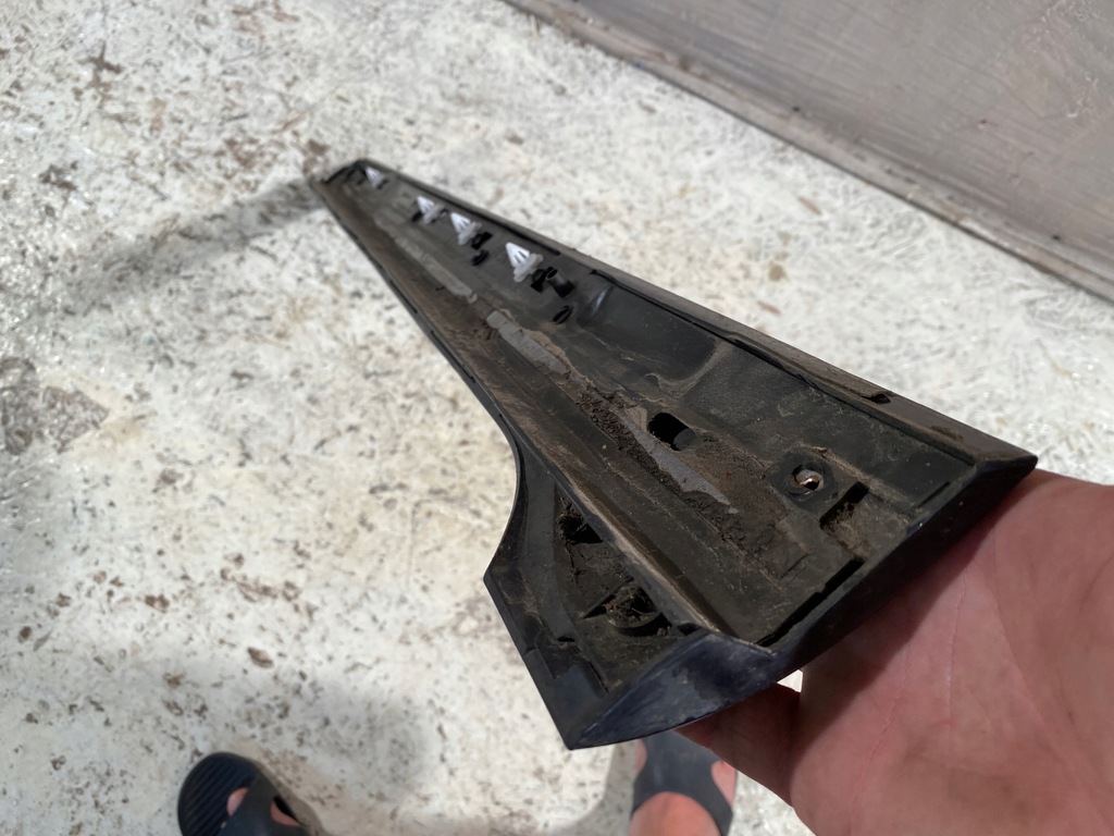 фото №6, Vw sharan 7n0 молдинг na двері правий задня