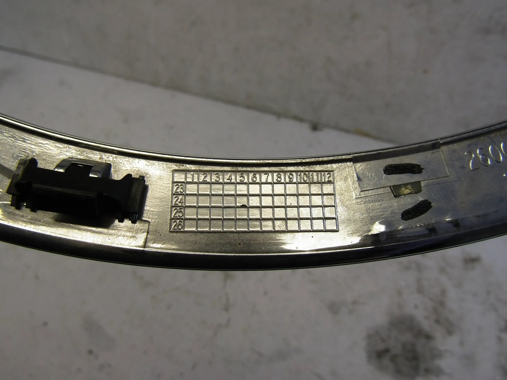 фото №11, Mini f55 f56 молдинг хром рамка лампы правый перед 25891810