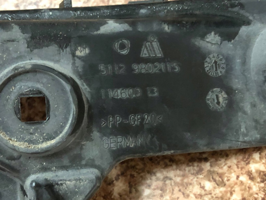 фото №3, Напрямна бампера лівий задня mini countryman r60 9802115