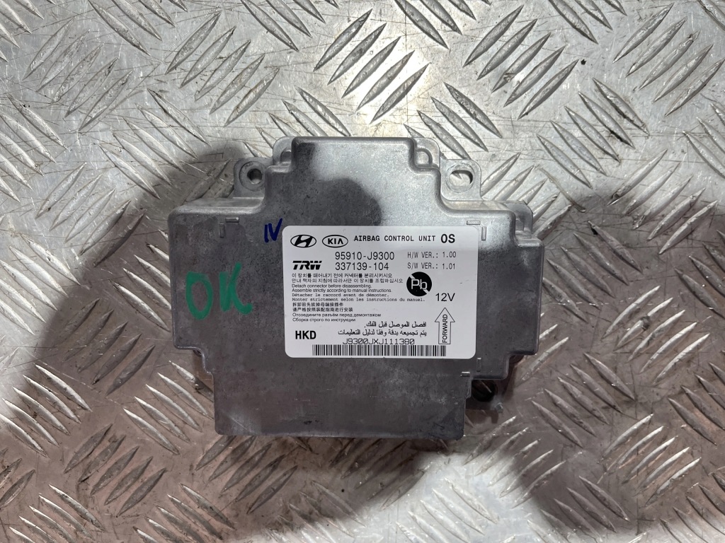 фото №2, Модуль датчик подушек подушка безопасности hyundai kona i os 17-