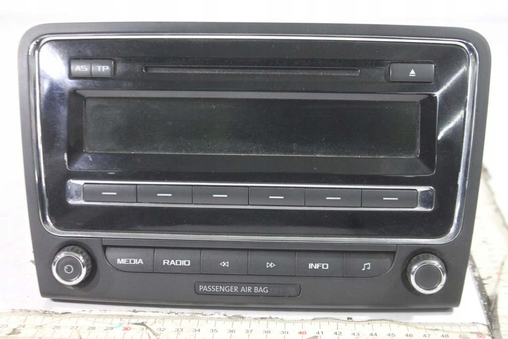 фото №1, Радио cd заводской 3t0035161j superb ii lift 13-