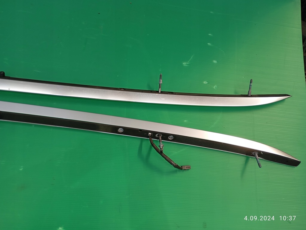 фото №10, Рейлинги кровельные хром audi q7 4m левый / правый