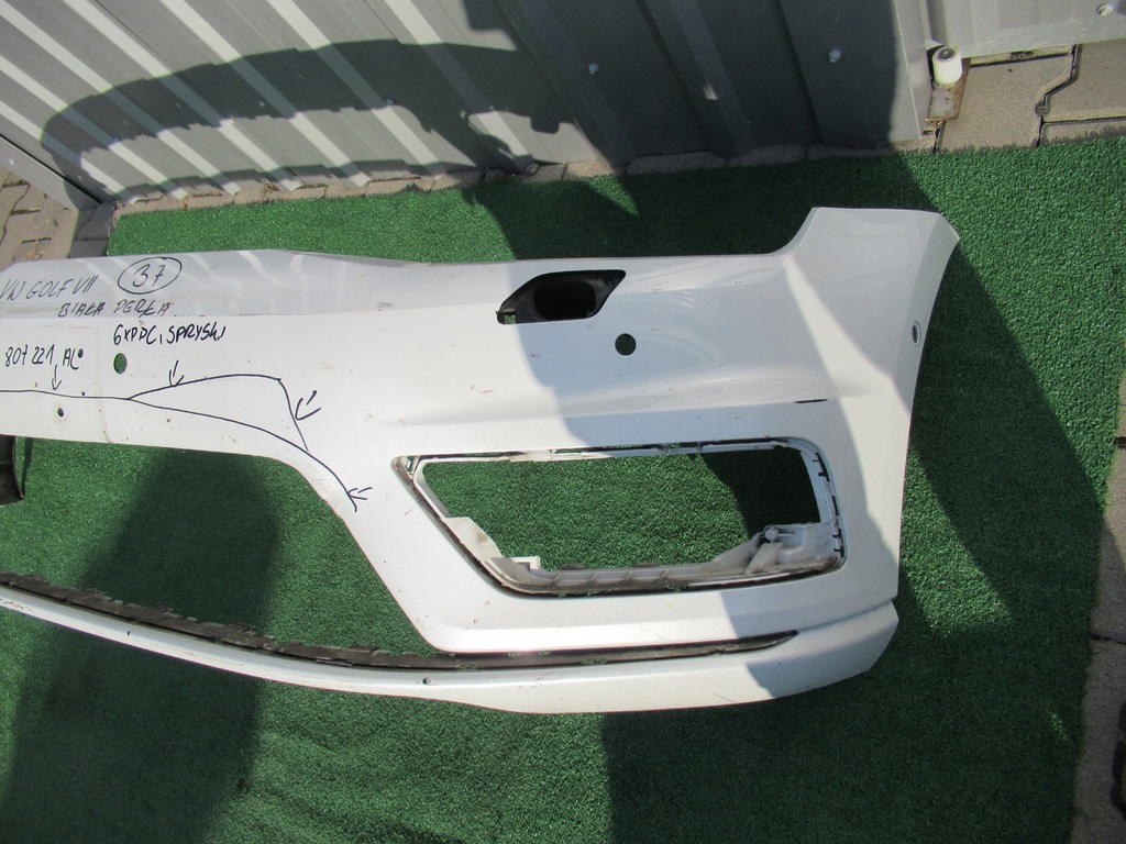 фото №6, Vw golf 7 vii r line 5q бампер перед 5g0807221al