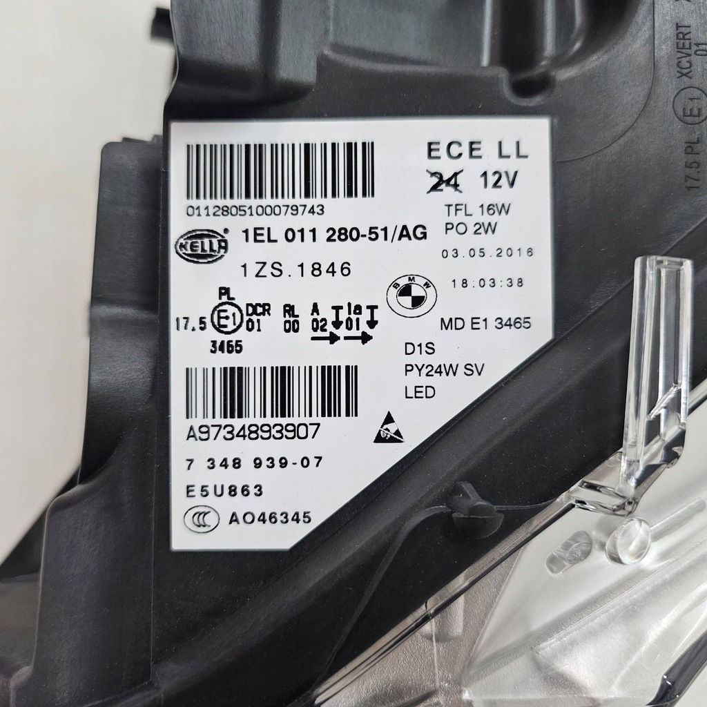 фото №16, Лампа ліва перед передня bmw z4 e89 lift bixenon 7348939 nowa