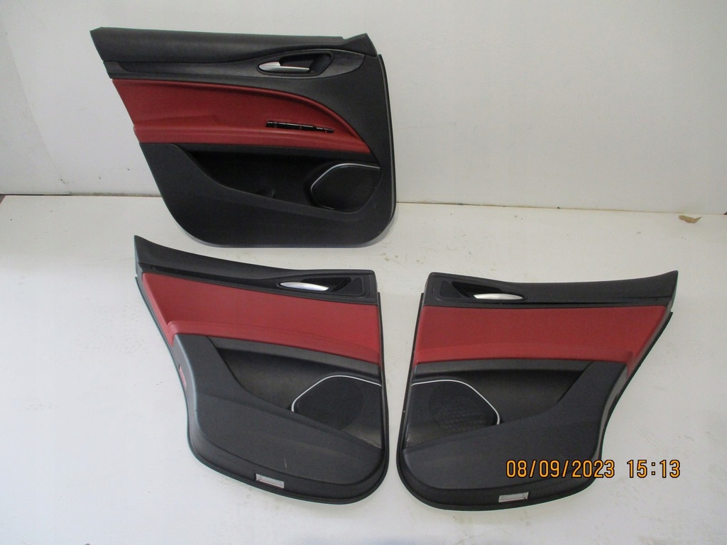 фото №2, Оббивка двері alfa romeo stelvio передні перед