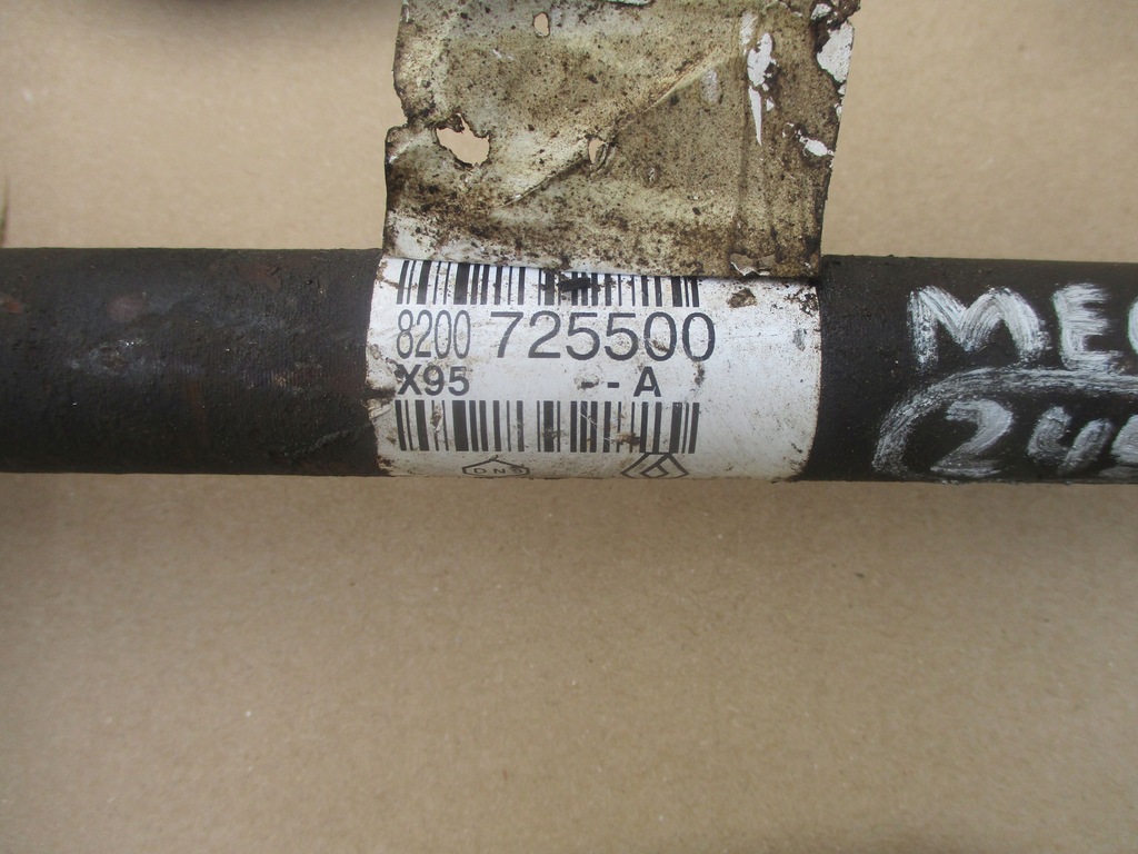 фото №4, Приводной вал правая 8200725500 renault megane iii 1.5dci