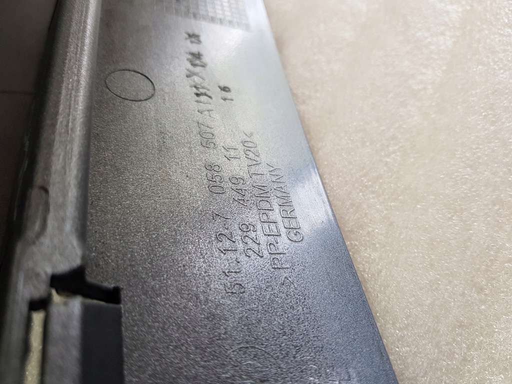 фото №11, Bmw 1 e87 бампер задня задній 51127058507