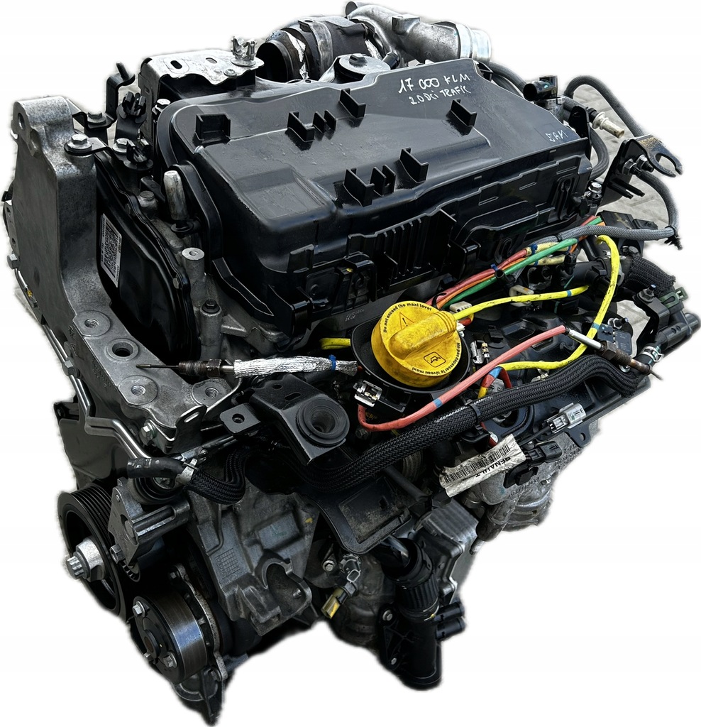 фото №10, Kompletny двигун 2.0 cdti opel vivaro m9rv710 m9r 710 17tyś km