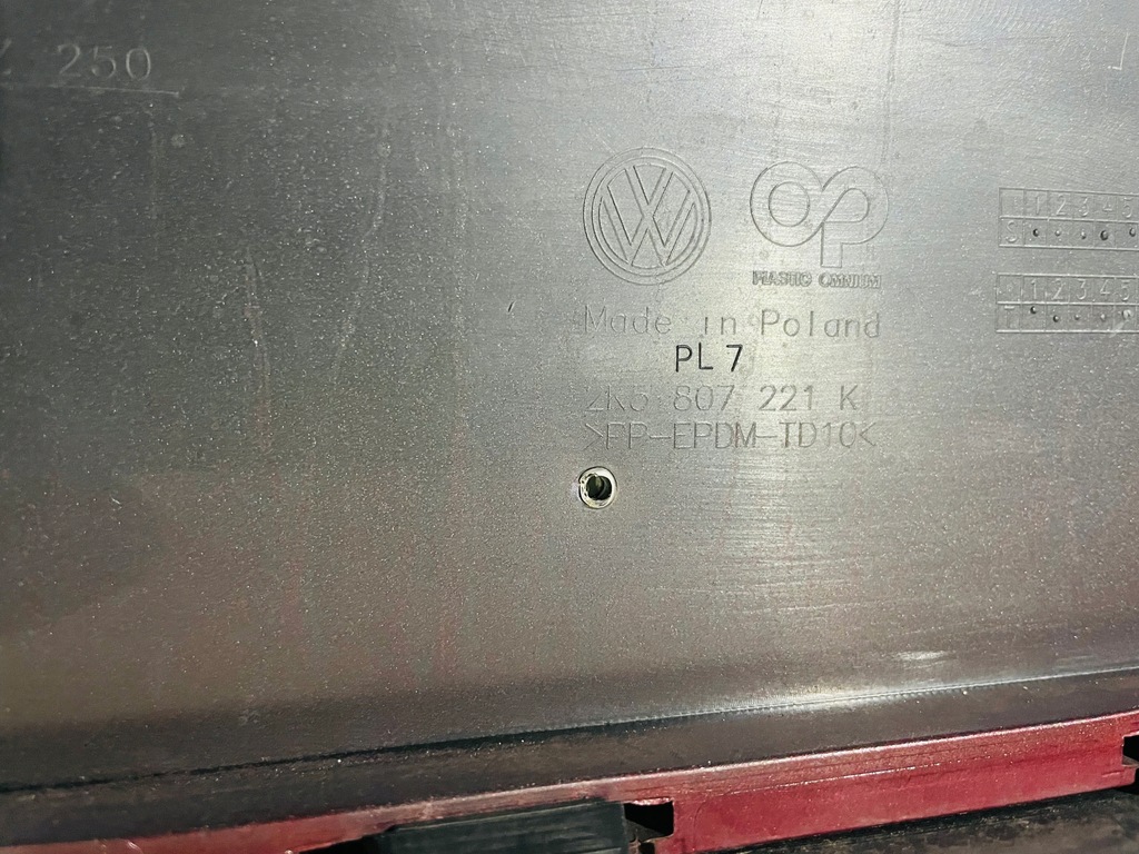 фото №12, Vw caddy 2k5 lift sprysk 6xpdc бампер pzód передний 2015-2020 rok