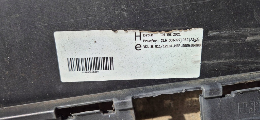 фото №11, Bmw 7 g11 g12 lift lci 19-22 m-pakiet бампер задня повний org