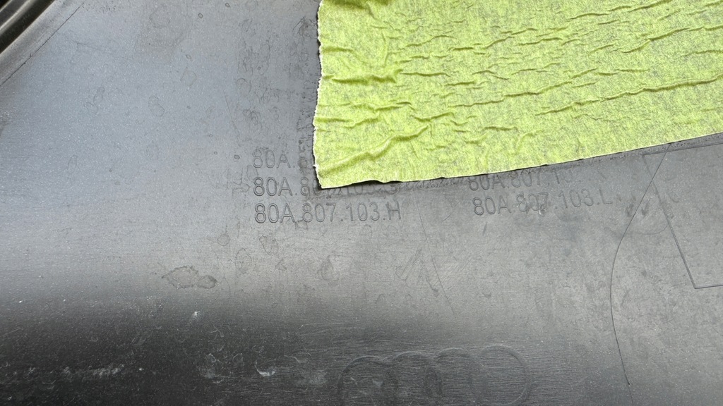 фото №12, Кутик бампера правий audi q5 sq5 s-line 80a807103f