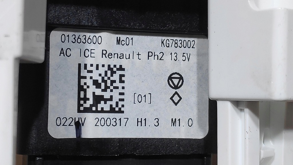 фото №6, Панель кондиционера обдув кнопки renault twingo iii 01363600