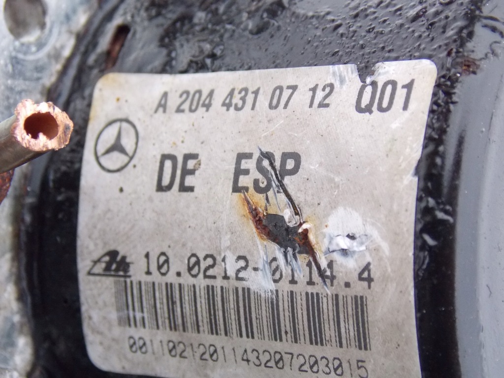 фото №5, Насос abs mercedes c-klassa w204 a2045455432