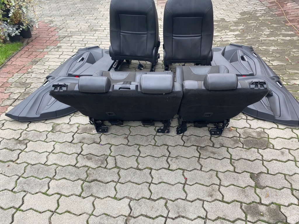 фото №12, Ford kuga mk2 сидіння сидіння заднє сидіння салон напівшкіра