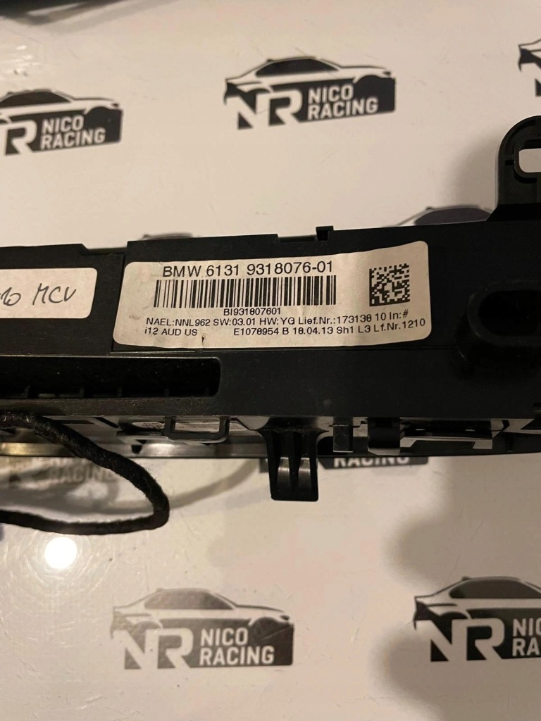 фото №6, Панель перемикач радіо аудіо bmw i8 i12 9318076