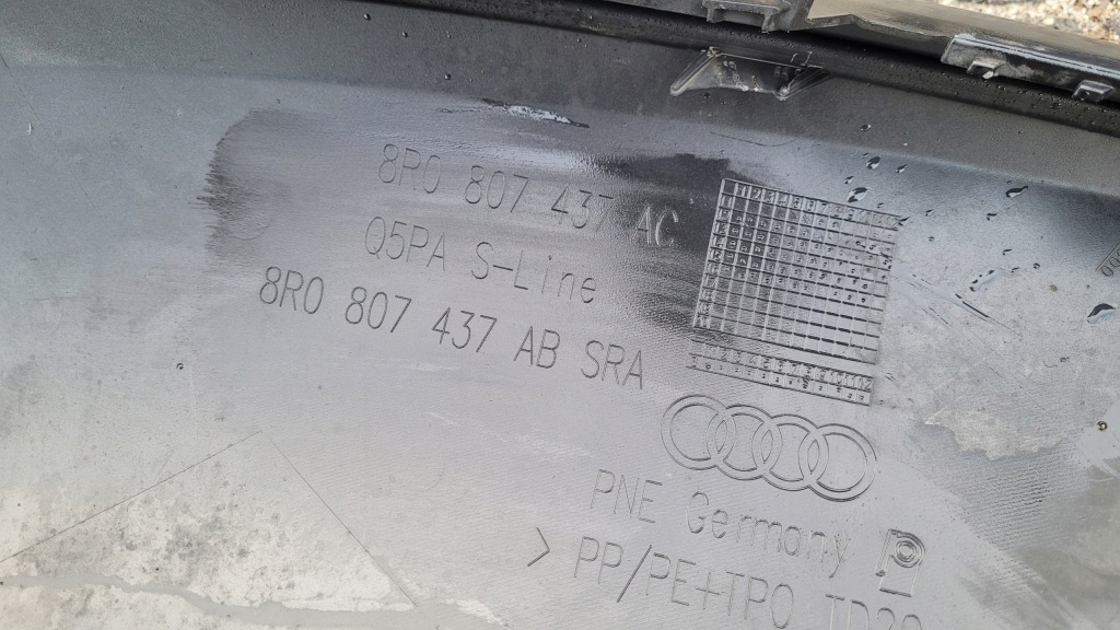 фото №10, Бампер перед передний audi q5 8r lift s line audi q5 i s-line lift sq5 8r0